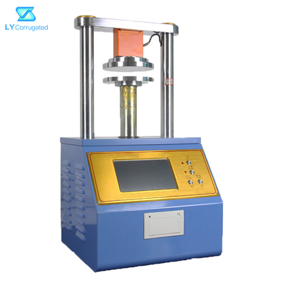 máquina Ring Crush Tester Testing Equipment da caixa da caixa do cartão 3000N ondulado