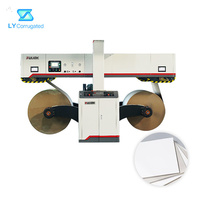 Máquina coladora de papel automática do quadro de aço carbono largura 300m/min do papel de 1800 milímetros