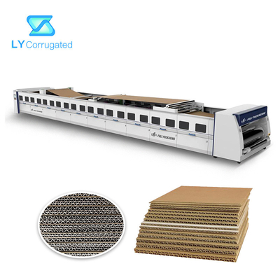 linha máquina 250m/Min Production da placa de 11.8M Double Face Corrugated