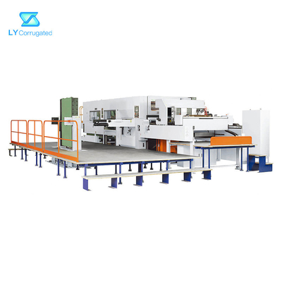 Máquina da caixa da caixa 60KW, máquina cortando da caixa de cartão de 1700mm