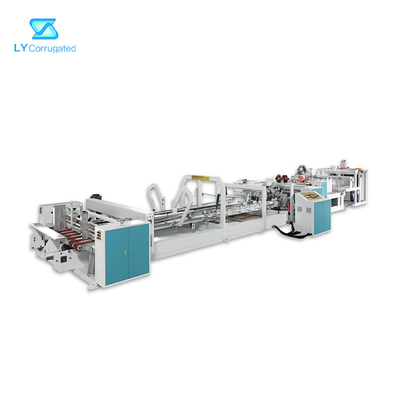 máquina de costura da caixa 16kw, dobradura da caixa do TUV e máquina da colagem