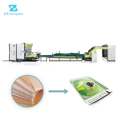 Máquina de estratificação 1700mm 15000W da máquina de alta velocidade da caixa da caixa