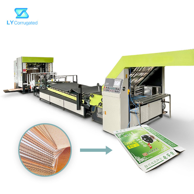 Máquina de embalagem da caixa da caixa de Deplux, 148m/Min Flute Laminator Machine