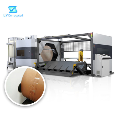 Máquina de corte da caixa de cartão do PLC, máquina de corte de papel do rolo 60Hz