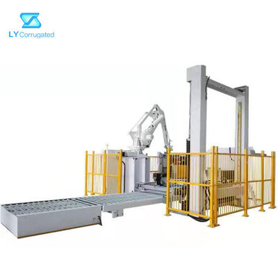 Máquina de embalagem robótico industrial Palletizer da caixa do braço para a caixa do cartão