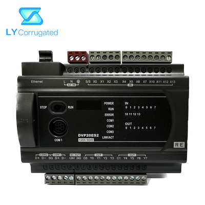 PLC programável do controlador da lógica DVP20ES2 para o sistema logístico da máquina de matéria têxtil