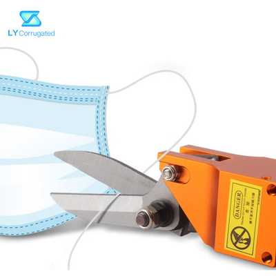 Faca de corte pneumática de Earloop das tesouras dos acessórios 116cm2 da máquina da máscara