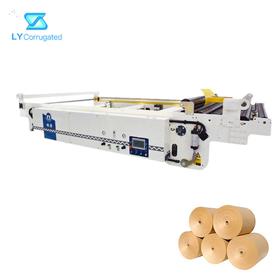 300m/Min Corrugated Cardboard Production Line TUV aprovou com servo motor