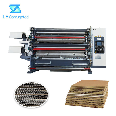 3 5 colagem de Grinded da máquina do cartão ondulado de 7 dobras que aplica o equipamento do fabricante da caixa