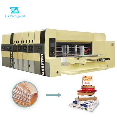 Multi máquina de impressão 320pcs/de Flexo da cor Min For Corrugated Carboard