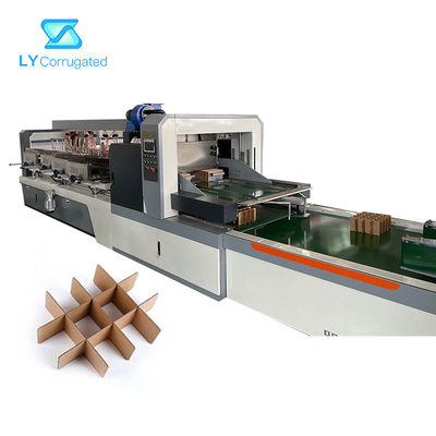 Ripa ondulada automática da máquina 7mm da cartonagem do PLC para montar