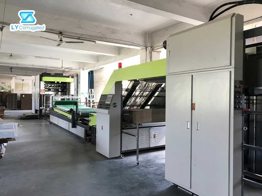 Máquina de embalagem da caixa da caixa de Deplux, 148m/Min Flute Laminator Machine