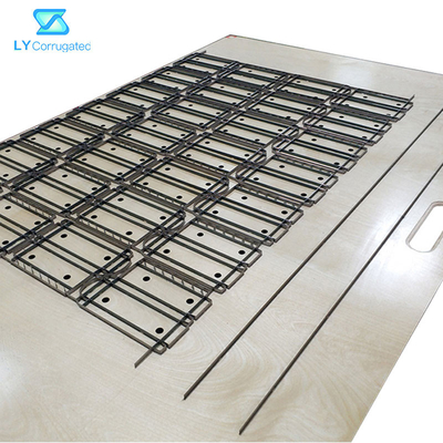 Peças onduladas da imprensa do flexo, placa de corte lisa do leito 1220mm x 1830mm