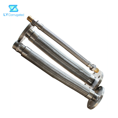 Linha ondulada mangueira do metal flexível boa selando a junção de aço inoxidável do tubo 304 316