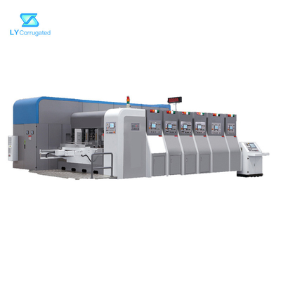 máquina de 300pcs/Min Carton Box Printing Slotting que corta a profundidade de entalho de 250mm