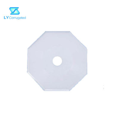 Lâmina de corte industrial de tecidos de caxemira Octagonal 68x10x0,6 mm Faca de cerâmica